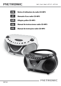 Manuale Metronic 477117 Stereo set