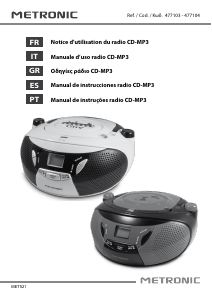 Manuale Metronic 477103 Stereo set
