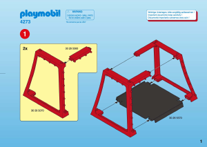 Manual de uso Playmobil set 4273 Romans Campamento romano