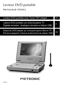 Mode d’emploi Metronic 476100-2 Lecteur DVD