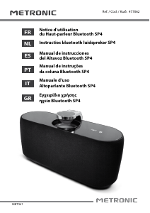 Mode d’emploi Metronic 477062 Haut-parleur