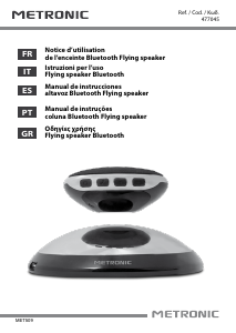 Manual de uso Metronic 477045 Altavoz