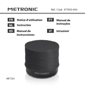 Manual de uso Metronic 477053 Altavoz