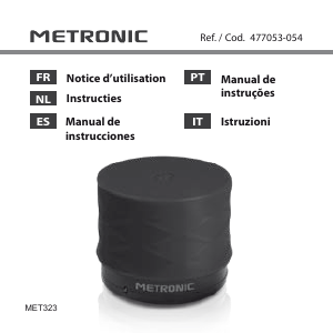 Manual Metronic 477054 Altifalante