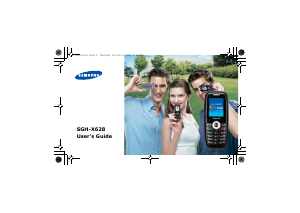 Handleiding Samsung SGH-X628 Mobiele telefoon