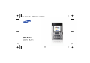 Bruksanvisning Samsung SGH-P308 Mobiltelefon