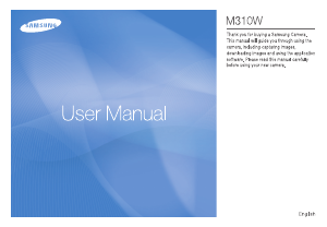 Handleiding Samsung M310W Digitale camera