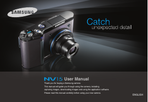 Handleiding Samsung NV15 Digitale camera