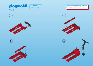 Mode d’emploi Playmobil set 4474 Harbour Docker / Transpalette