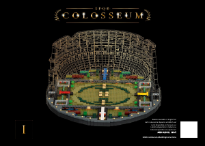 Manuale Lego set 10276 Creator Colosseo