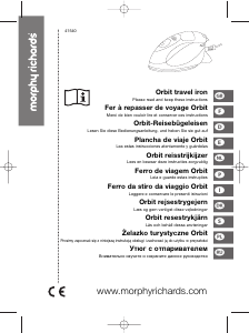Manuale Morphy Richards 41540 Orbit Travel Ferro da stiro