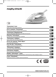 Brugsanvisning Morphy Richards 40659 Turbosteam Strygejern