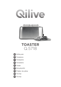 Manuale Qilive Q.5718 Tostapane