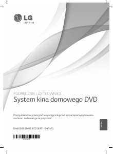 Instrukcja LG DH6530T Zestaw kina domowego