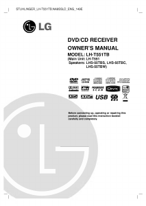 Bruksanvisning LG LH-T551TB Hembiopaket