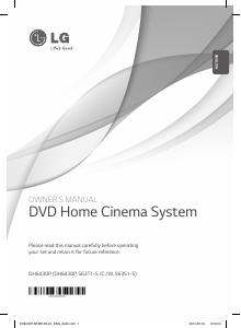 Manual LG DH6430P Home Theater System