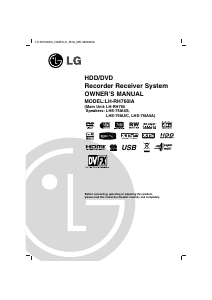 Manual LG LH-RH7693IA Home Theater System