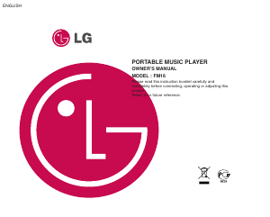 Manual LG MF-FM16S5K Mp3 Player