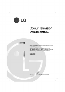 Manual LG RE-21FB50RX Television