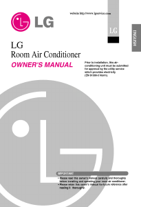 Manual LG ASUH0966KA2 Air Conditioner
