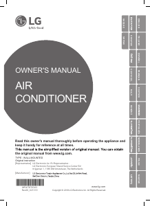 Mode d’emploi LG PM05SP Climatiseur