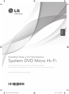 Instrukcja LG DM2130 Zestaw stereo