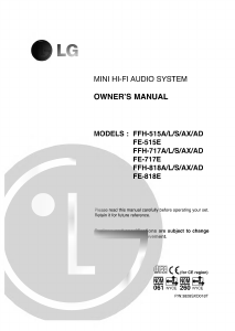Εγχειρίδιο LG FE-515E Στερεοφωνικό σετ