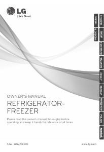 Manual LG GT9180AVBW Fridge-Freezer