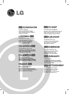 Instrukcja LG GR-B206FLQA Lodówko-zamrażarka