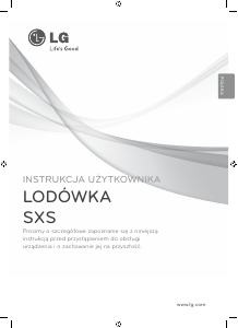 Instrukcja LG GS7161AVJV Lodówko-zamrażarka