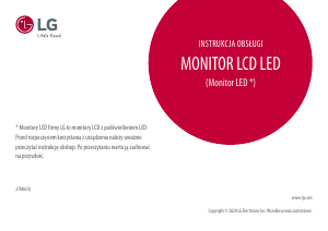Instrukcja LG 27BN65Q-B Monitor LED