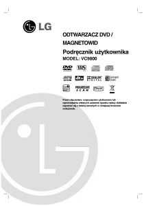 Instrukcja LG V9830CP1Z Kombinacja DVD-Video