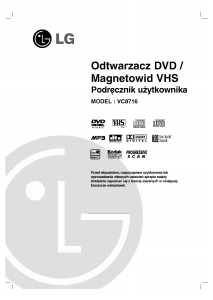 Instrukcja LG VC8716P2K Kombinacja DVD-Video