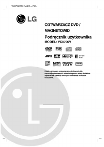Instrukcja LG VC8706P2M Kombinacja DVD-Video