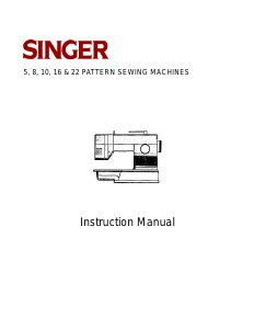 Manual Singer 9010 Sewing Machine
