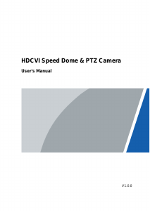 Manual Dahua SD52C225-HC-LA IP Camera