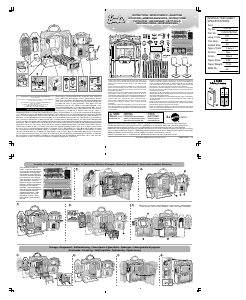 Handleiding Mattel CHF54 Barbie Glam Getaway House