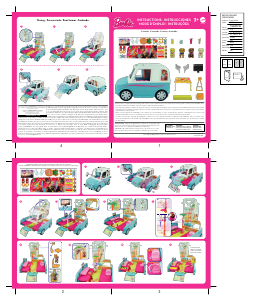 Manual Mattel DRD58 Barbie Ultimate Puppy Mobile