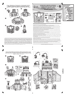 Instrukcja Mattel Y6855 Barbie Mariposa and The Fairy Princess