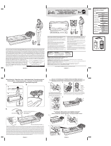 Mode d’emploi Mattel X8405 Barbie Swimming Pup