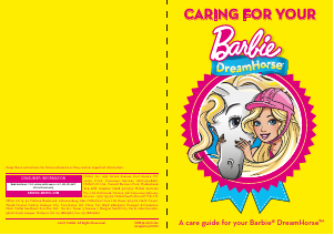 Bruksanvisning Mattel FDB39 Barbie Dream Horse