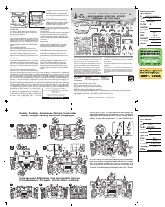 Manuale Mattel X4315 Barbie Princess and the Popstar Musical Light-Up Castle