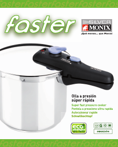 Manual de uso Monix Faster Olla a presión