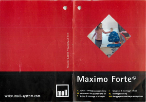 Handleiding Moll Maximo Forte Bureaustoel