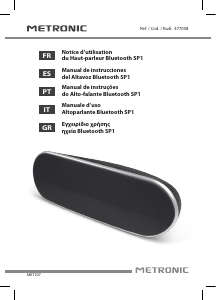 Manuale Metronic 477058 Altoparlante