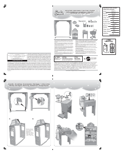 Manual de uso Mattel CCL72 Barbie Malibu Ave. Market