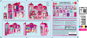 Brugsanvisning Mattel DGC56 Barbie Malibu House