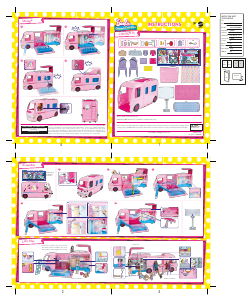 Руководство Mattel FBR34 Barbie Dream Camper