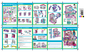 Manual Mattel FHY73 Barbie Dreamhouse