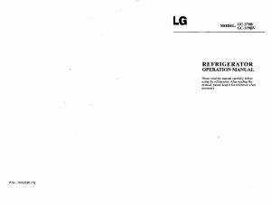 Manual LG GC-379B Fridge-Freezer